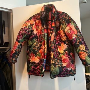 Farm Rio Reversible Puffer Jacket